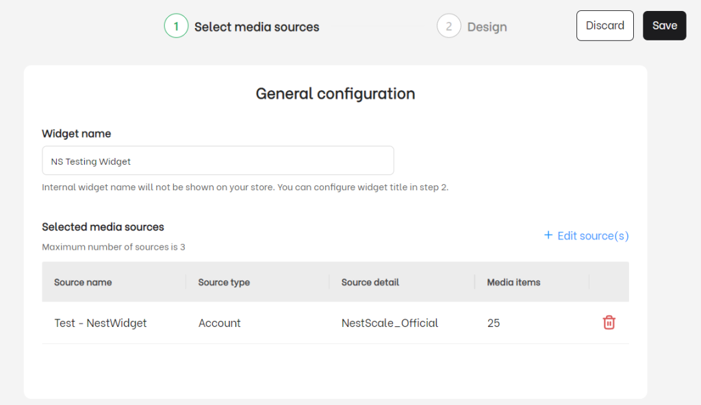 NestWidget - create live widget