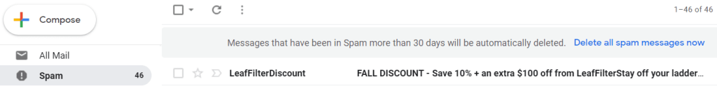 Overly ‘sales’ language and too many keywords can trigger spam filters