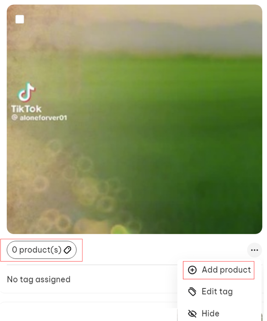 Add products