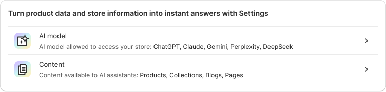 AI models and content